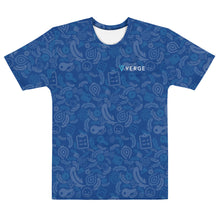 Load image into Gallery viewer, Verge Wallet all over T-shirt (Blue)