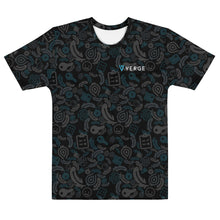 Load image into Gallery viewer, Verge Wallet all over T-shirt (Black)