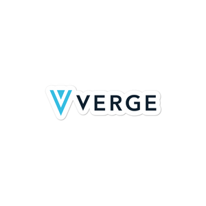 Verge Sticker vergecurrency.myshopify.com