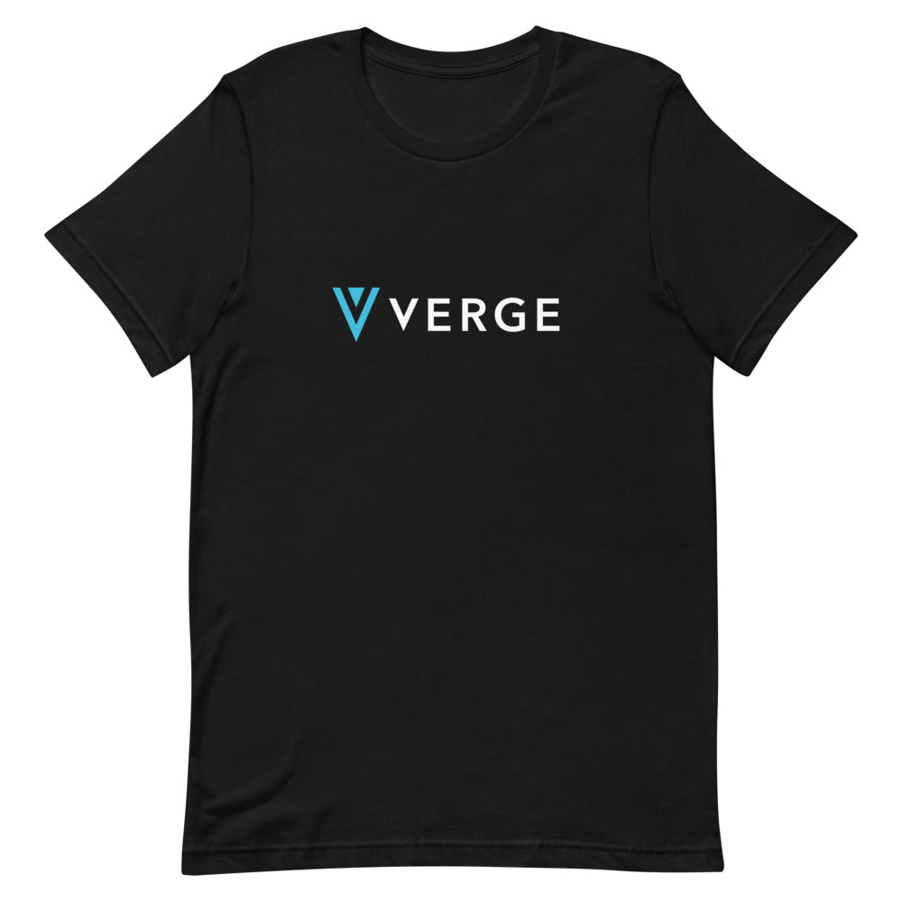 Verge Currency Text Logo T-Shirt